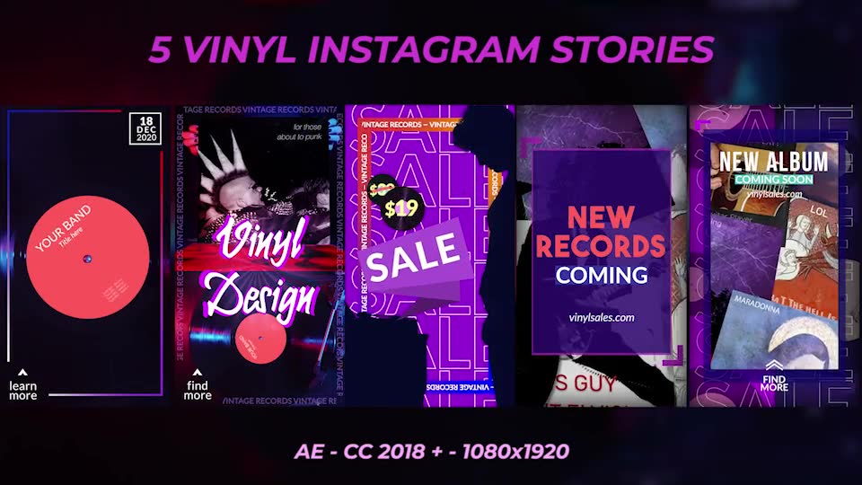 Vinyl Record Stories Videohive 29254792 After Effects Image 2