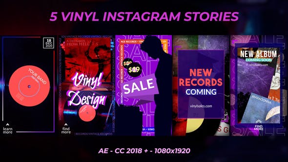 Vinyl Record Stories - Download Videohive 29254792