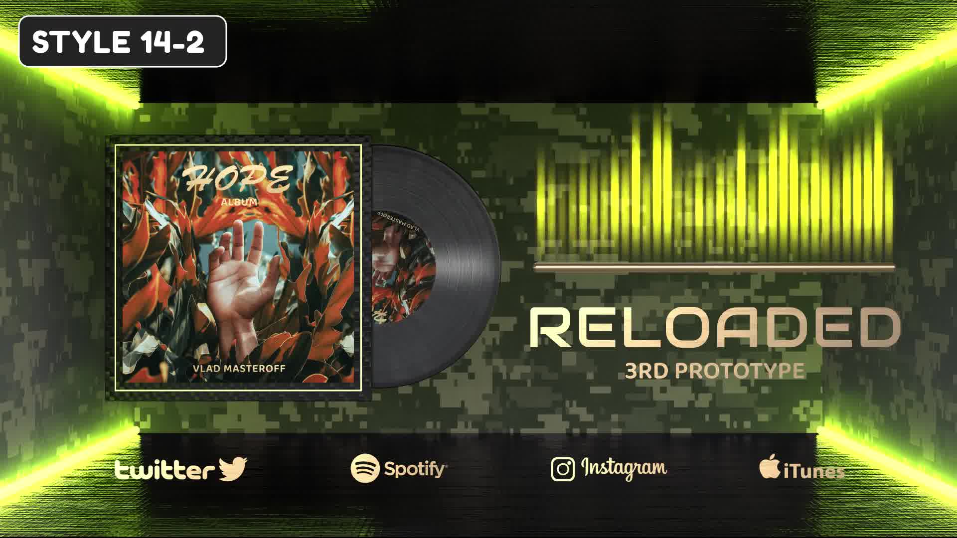 Vinyl Record Visualizer Videohive 34773840 After Effects Image 11