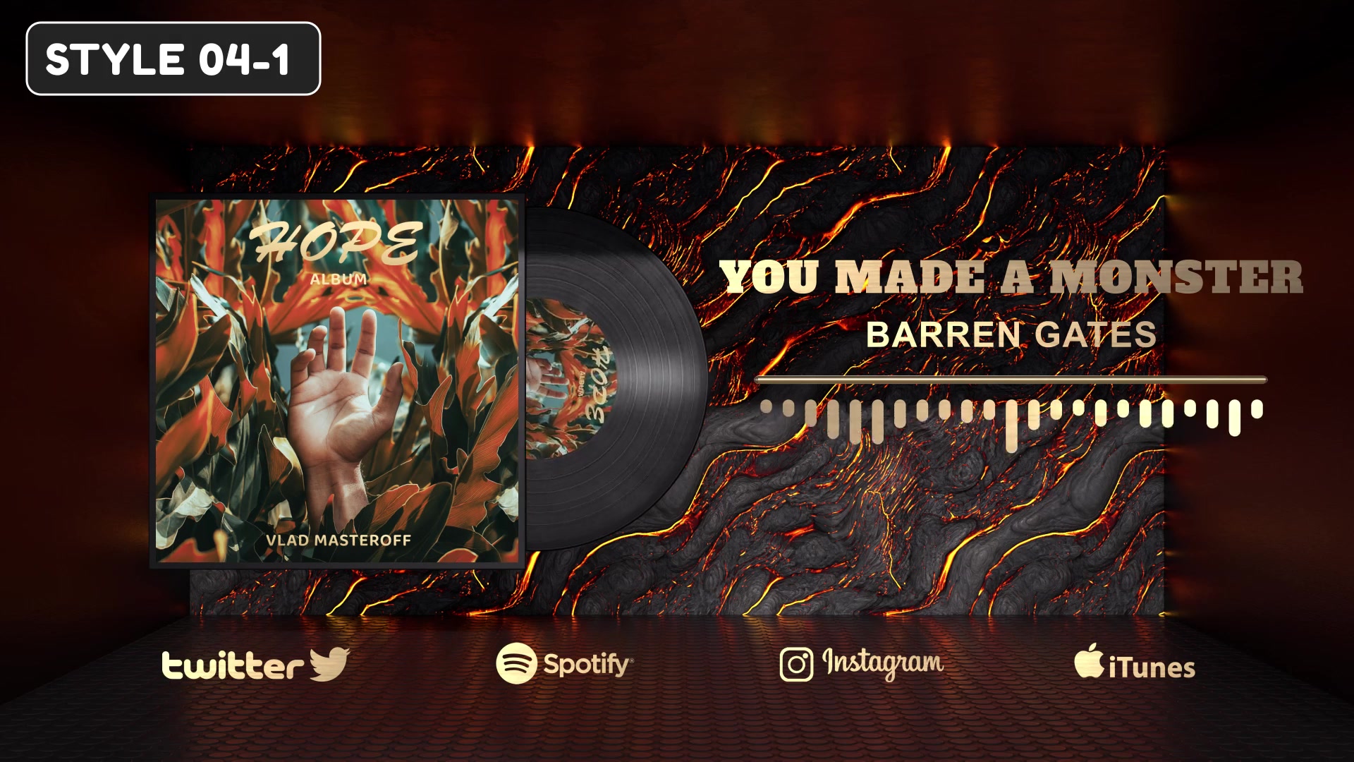 Vinyl Record Visualizer Videohive 34773840 After Effects Image 4