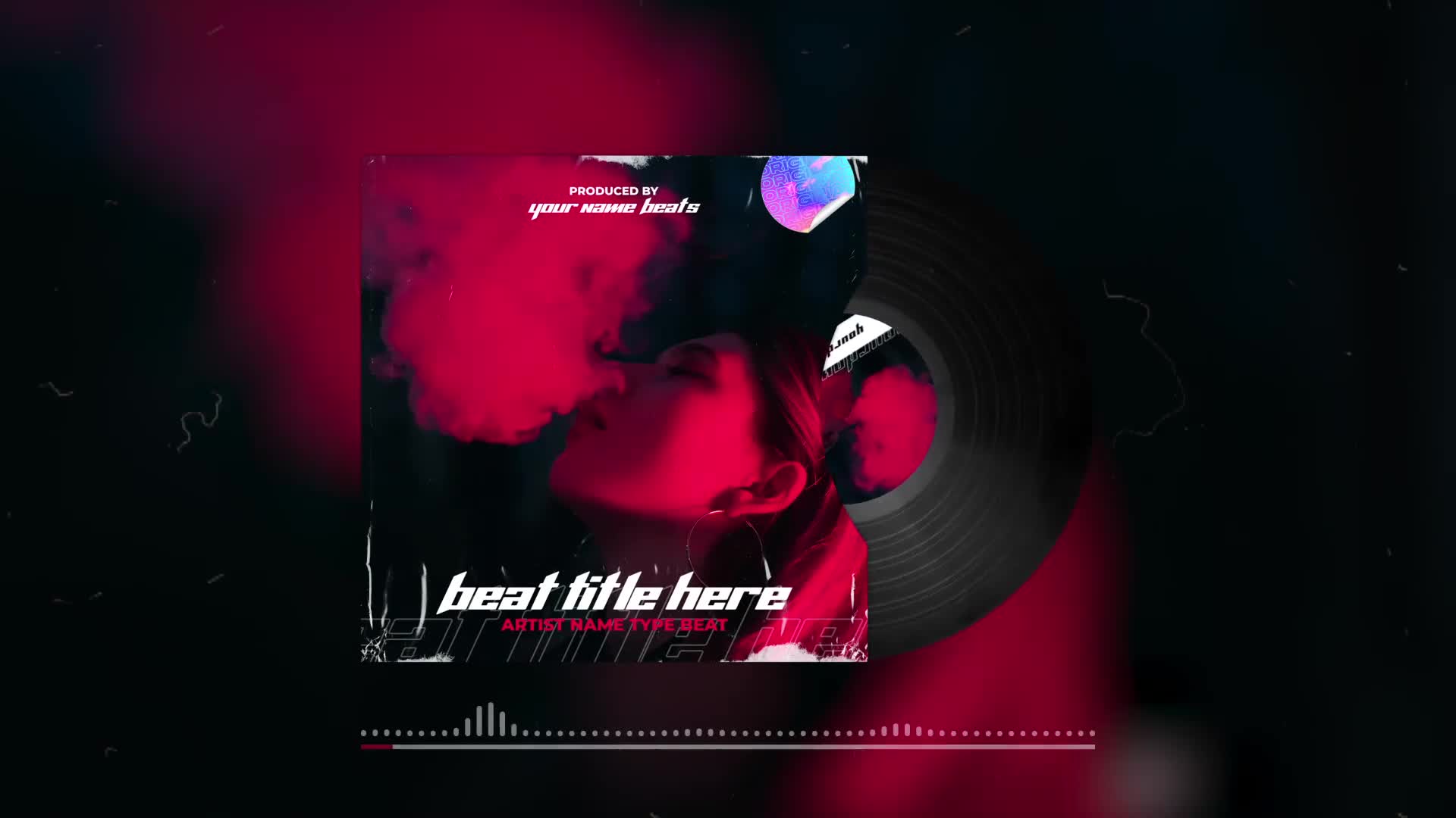 Vinyl — Audio visualizer template for After Effects Videohive 31538337 After Effects Image 1