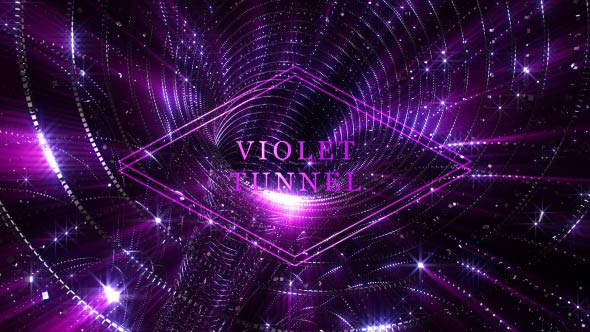 Violet Tunnel - Download Videohive 19719355