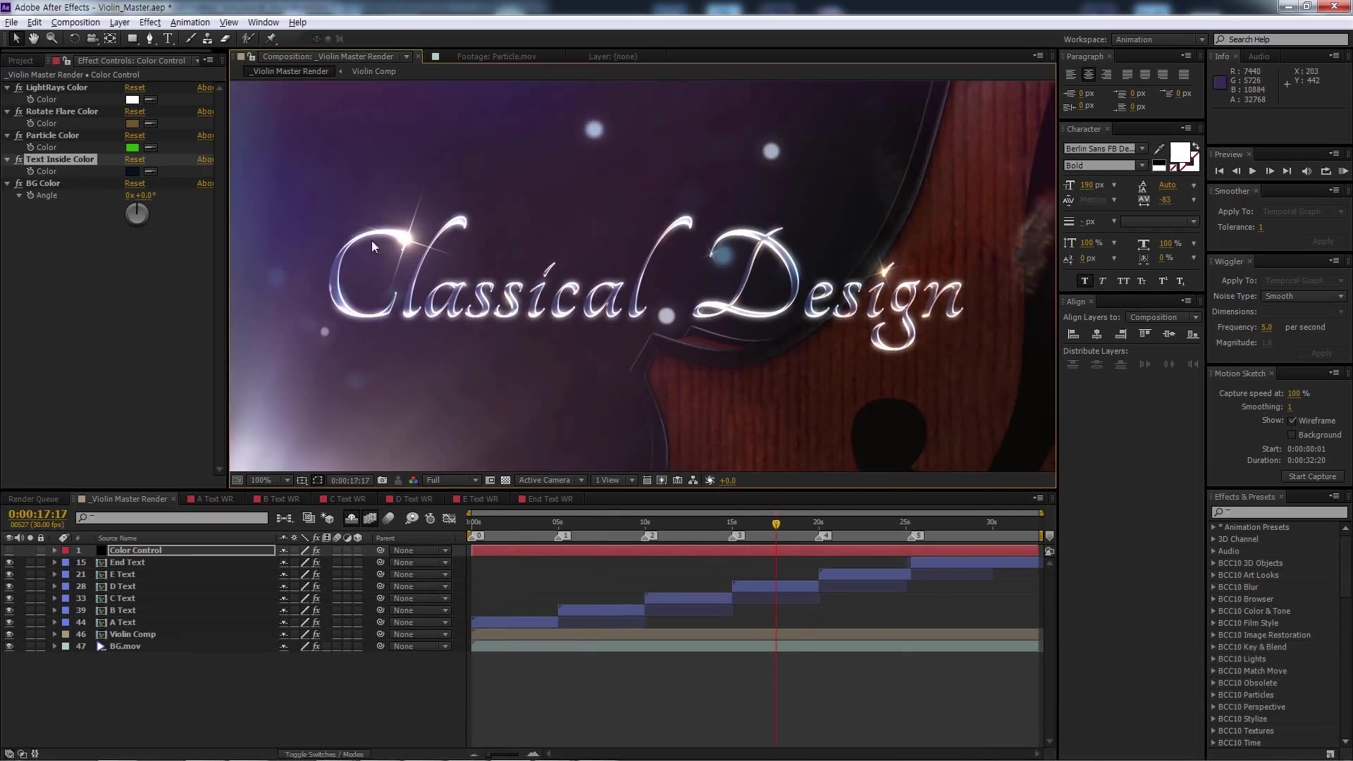 Violin Classical Instrument Title Videohive 27262023 After Effects Image 10