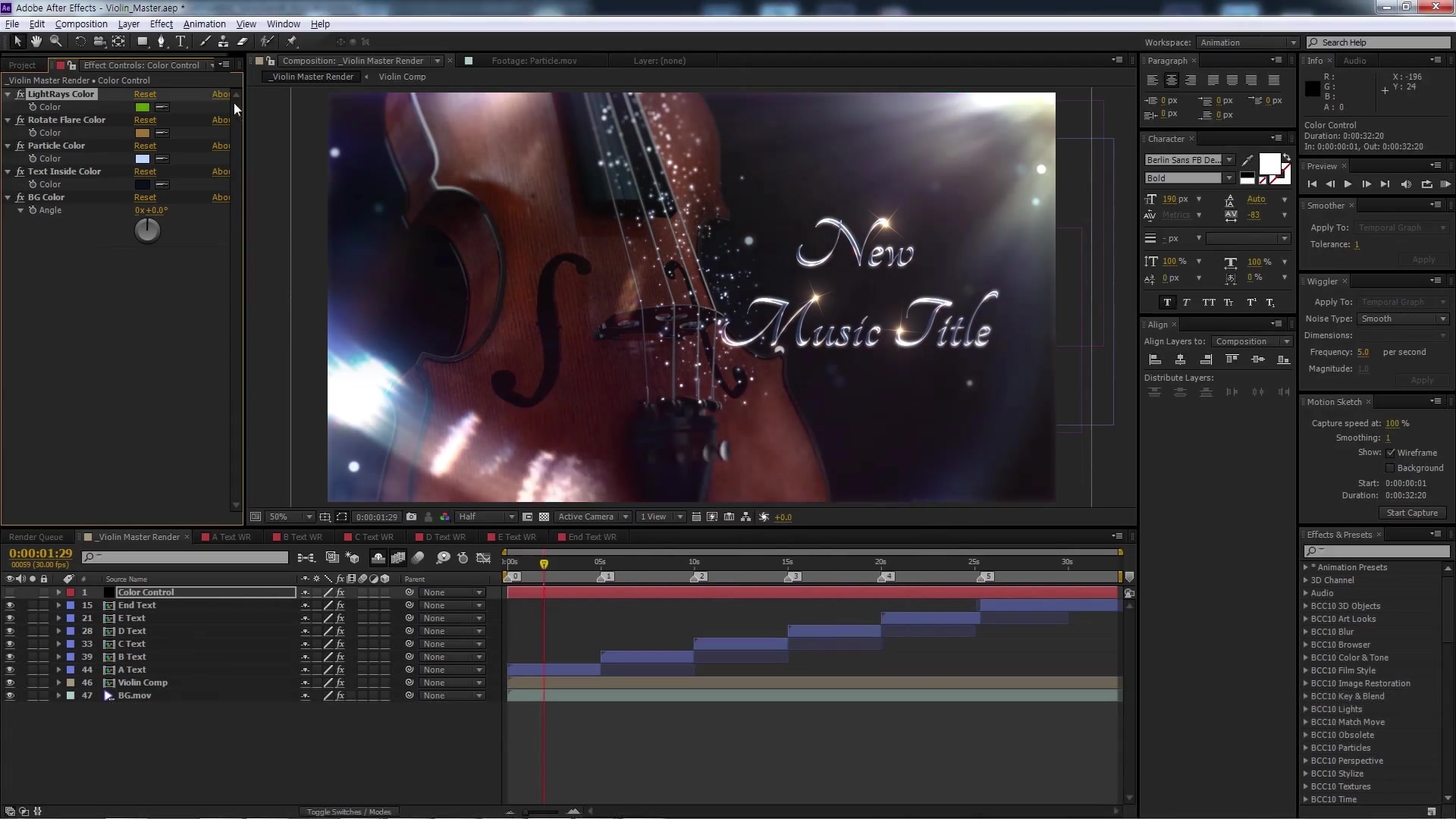 Violin Classical Instrument Title Videohive 27262023 After Effects Image 9