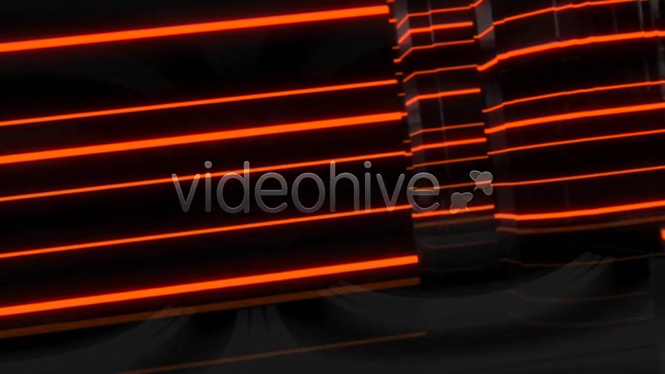 Virtual City Flight Through Glowing Lines Videohive 6660120 Motion Graphics Image 8