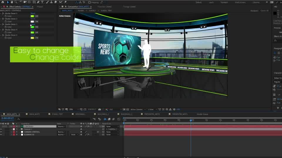 virtual set Studio MDM Videohive 32845648 After Effects Image 11