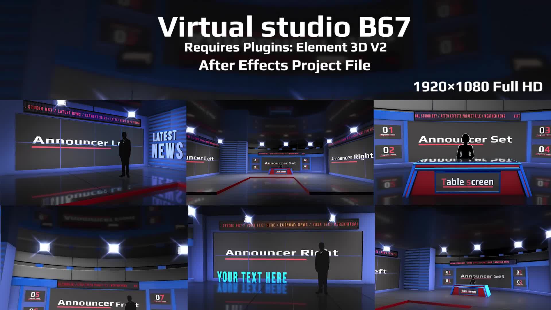 Virtual studio B67 Videohive 28010142 After Effects Image 1