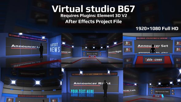 Virtual studio B67 - Videohive 28010142 Download