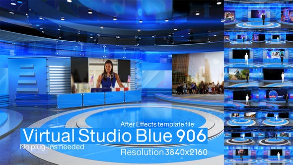 Virtual Studio Blue 906 - 32321252 Download Videohive
