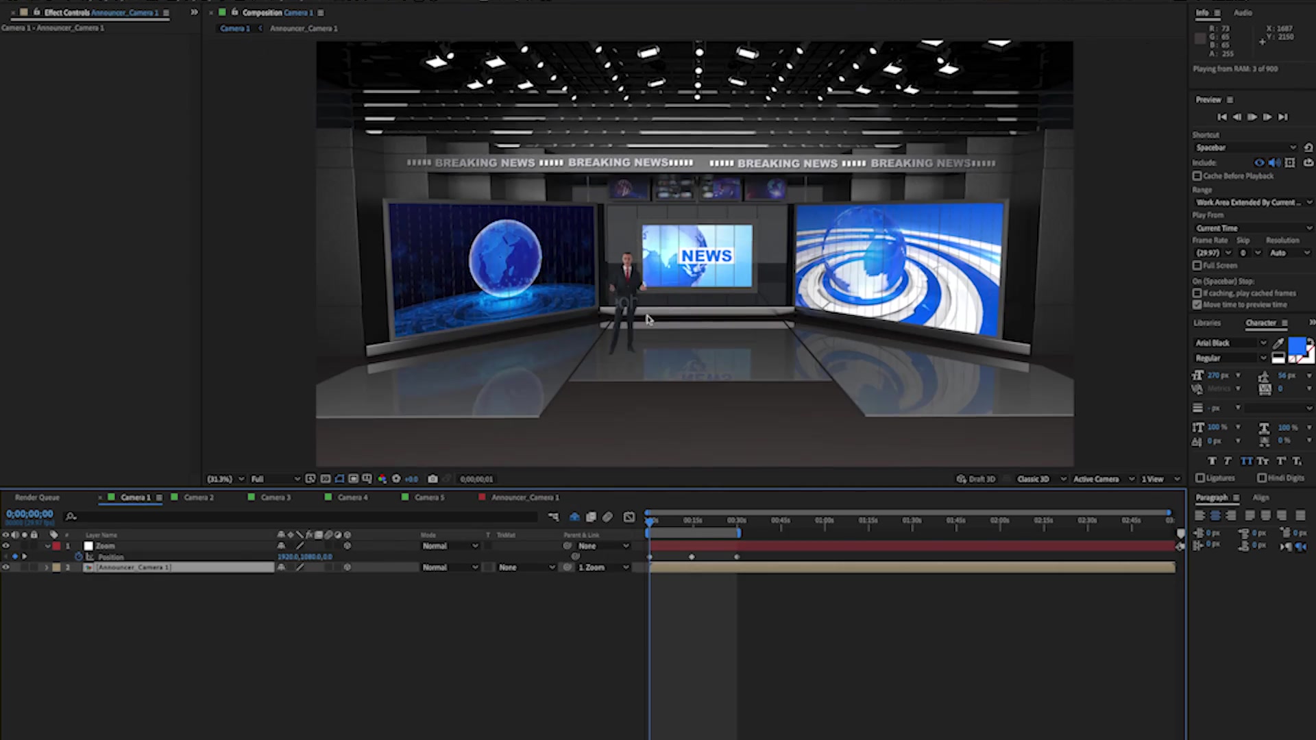 Virtual Studio Set G1066 Videohive 38089290 After Effects Image 10