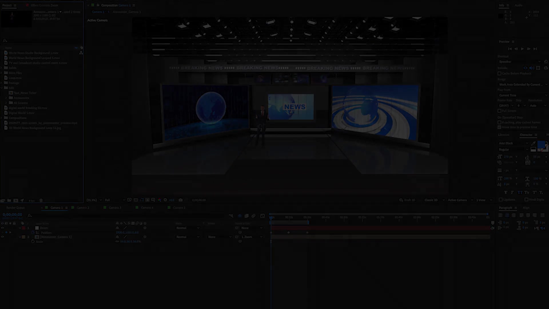 Virtual Studio Set G1066 Videohive 38089290 After Effects Image 11