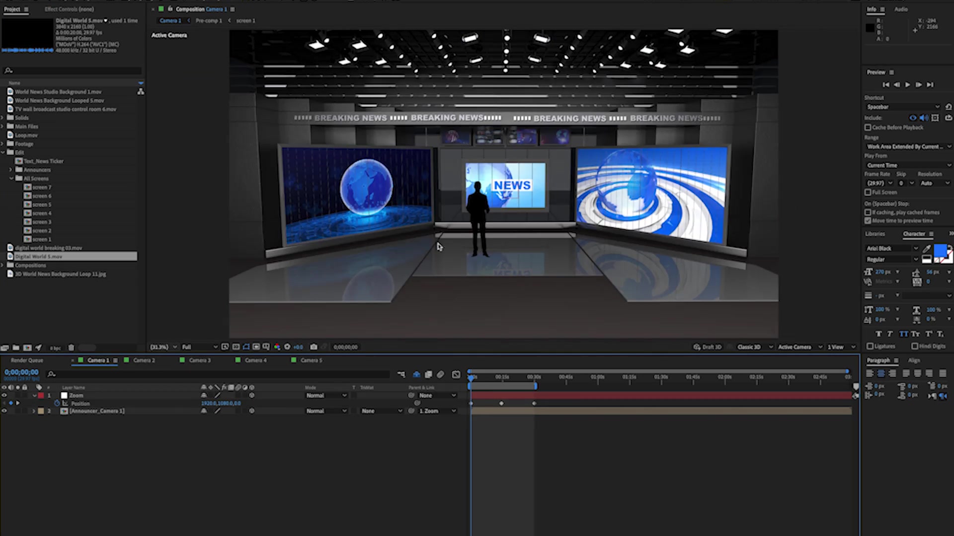 Virtual Studio Set G1066 Videohive 38089290 After Effects Image 9