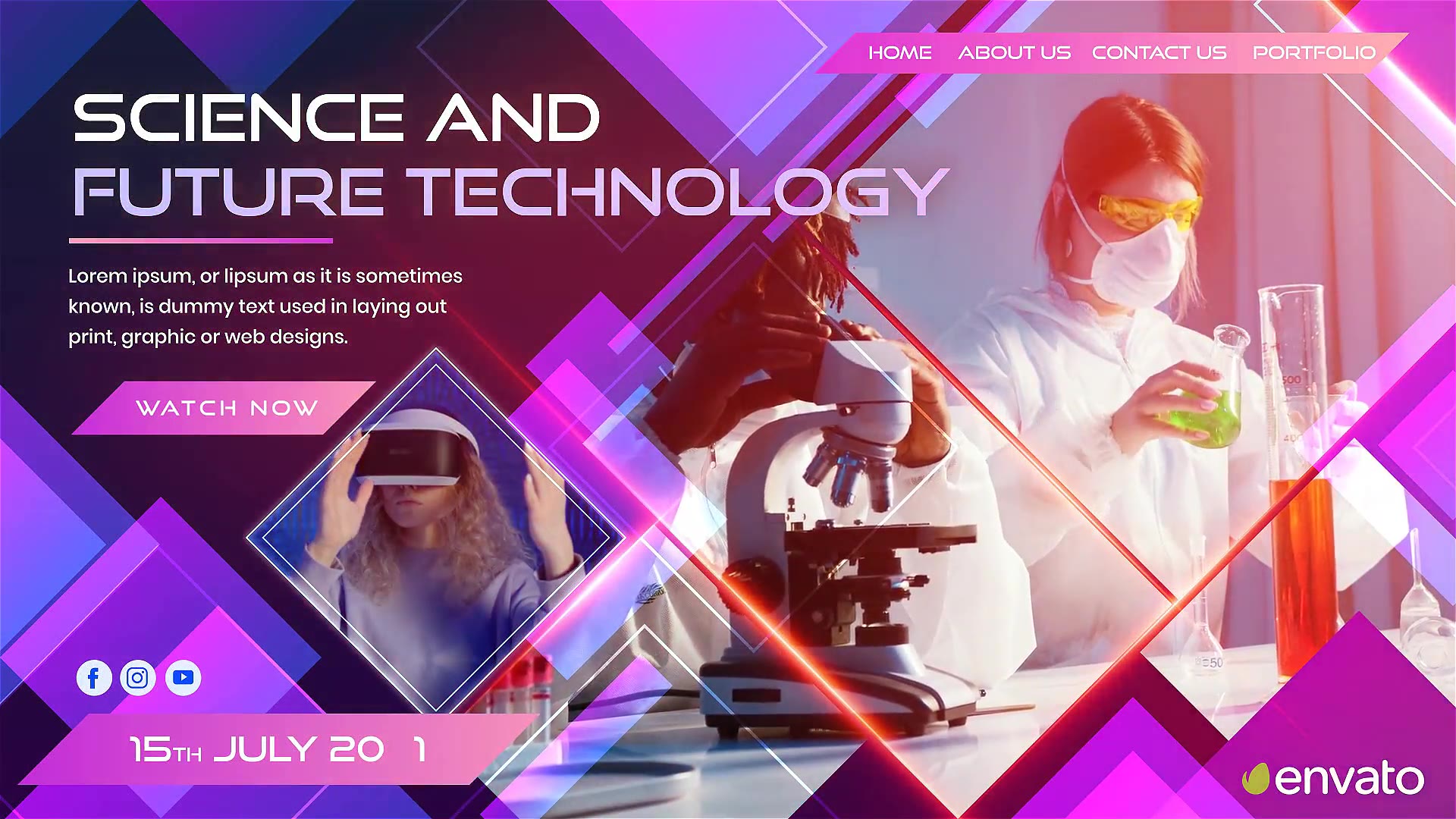 Virtual World Technology Presentation Videohive 32398388 After Effects Image 5