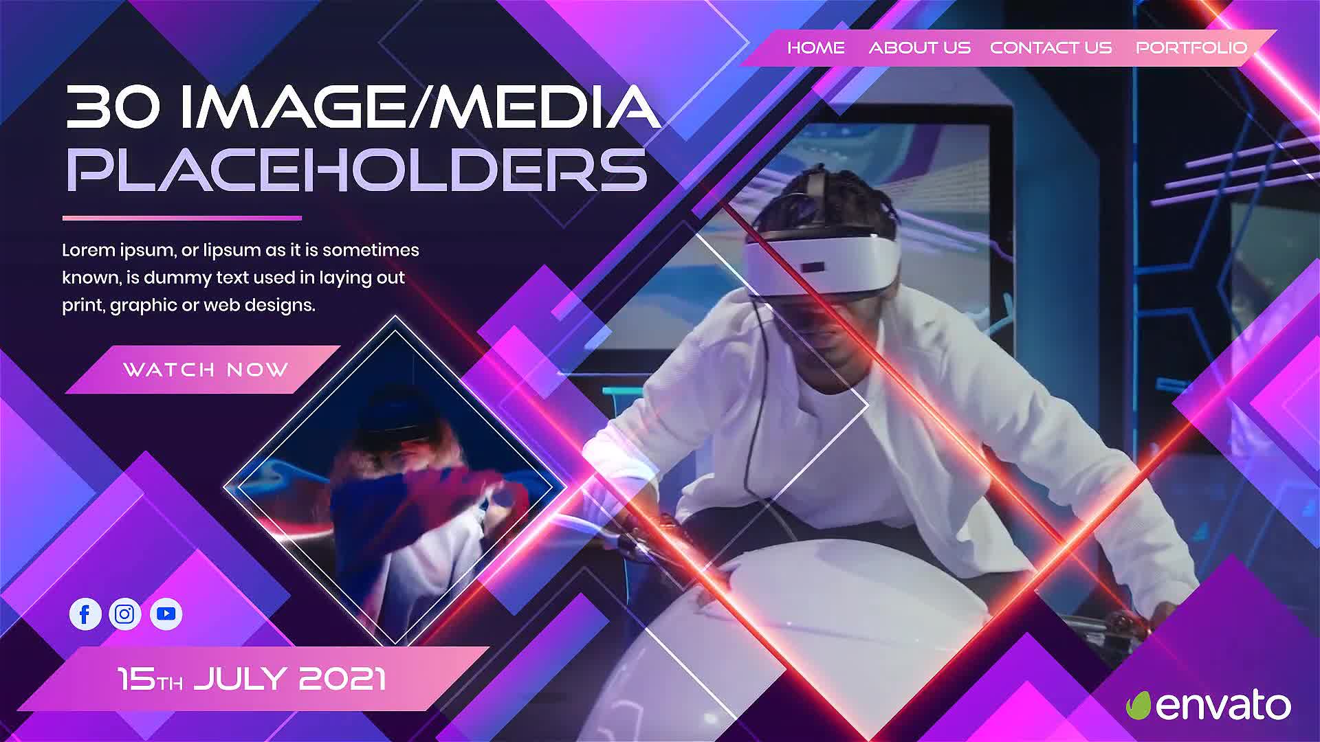 Virtual World Technology Presentation Videohive 32398388 After Effects Image 9