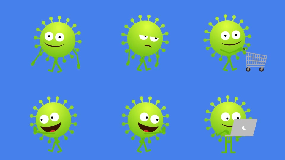 Virus Character Animations Videohive 29513030 After Effects Image 12