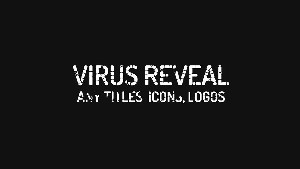 Virus titles, logo, icons reveal. Instagram stories presets. Videohive 25737875 After Effects Image 2
