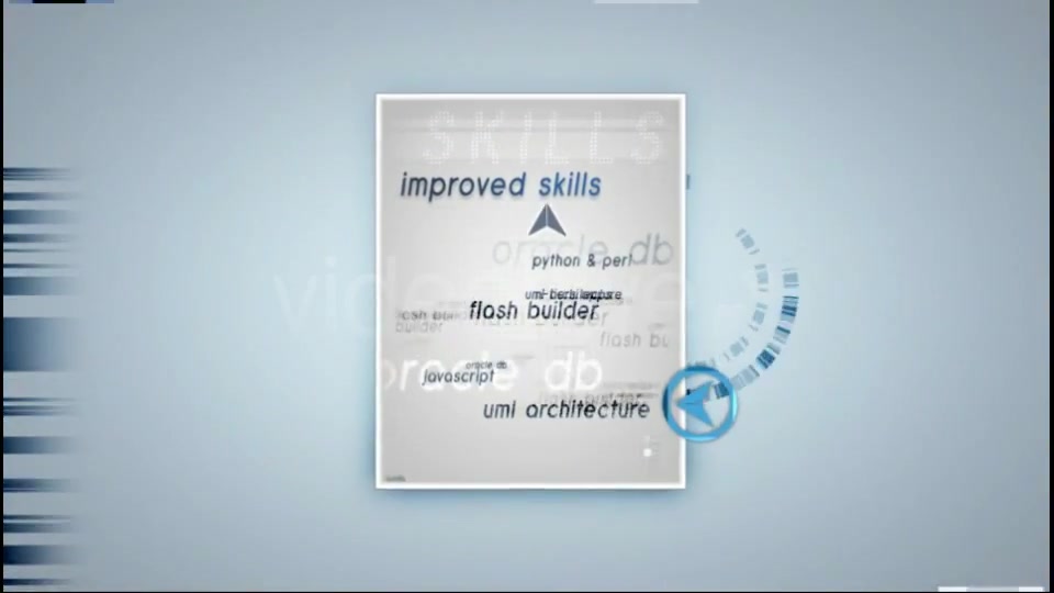 Visual Resume Alpha Animated Curriculum - Download Videohive 123255