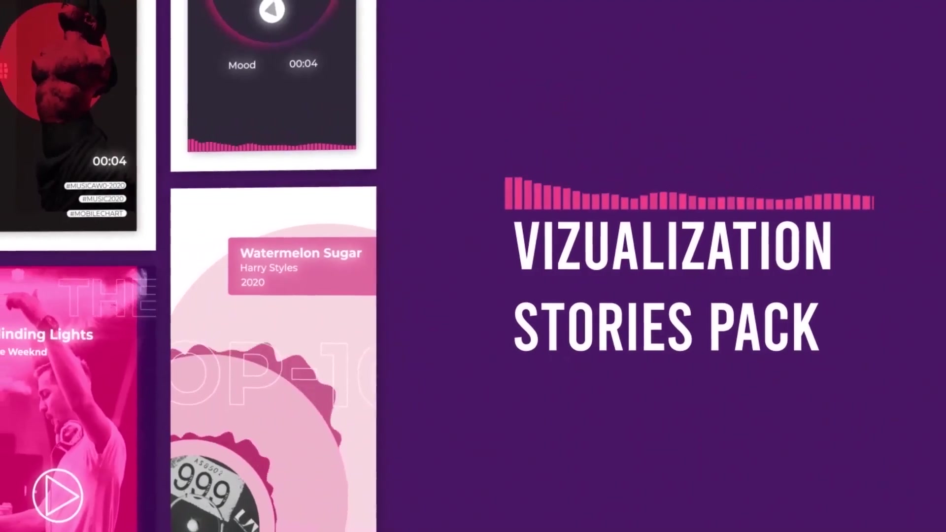 Visualizer Audio Stories Instagram Videohive 28799207 After Effects Image 8