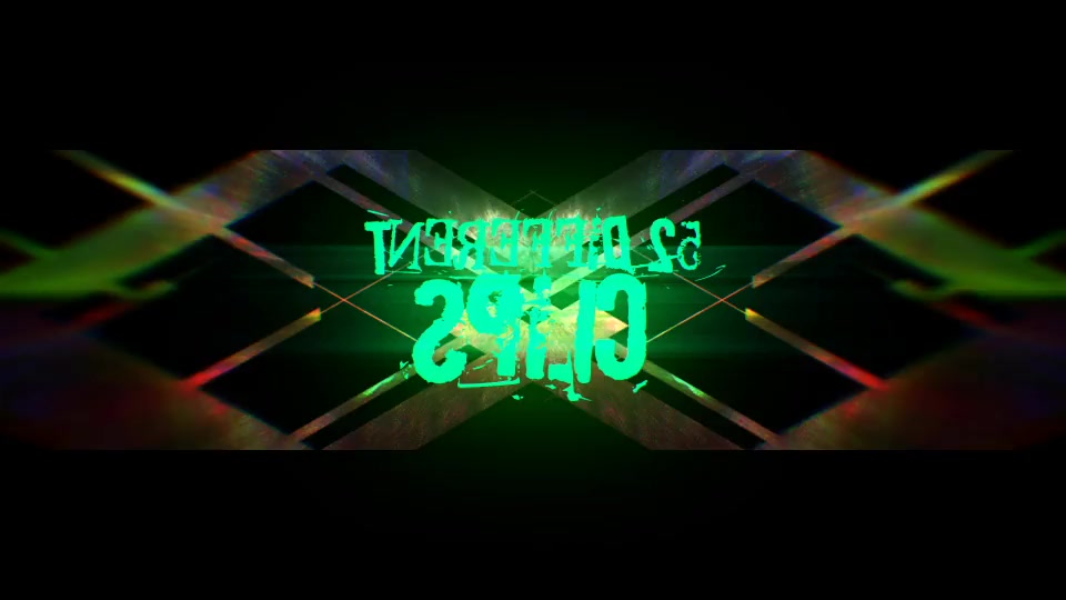 VJ Distorted Lights (4K Set 12) - Download Videohive 19380533