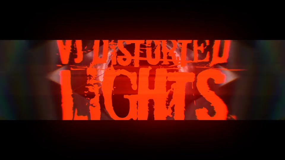 VJ Distorted Lights (4K Set 16) - Download Videohive 19418511