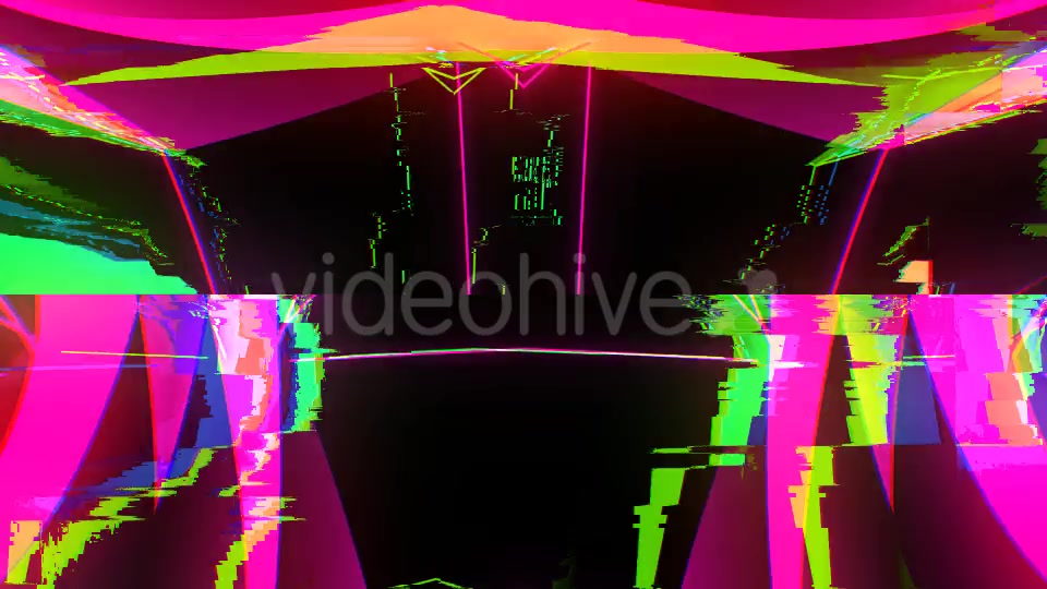 VJ Distorted Lights (4K Set 3) - Download Videohive 18061308