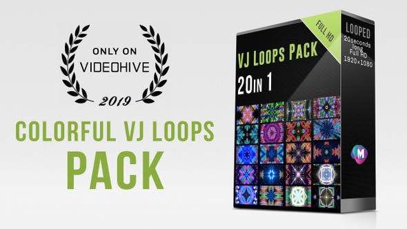 VJ Loops Pack / Modern Music Visuals - 23153262 Videohive Download