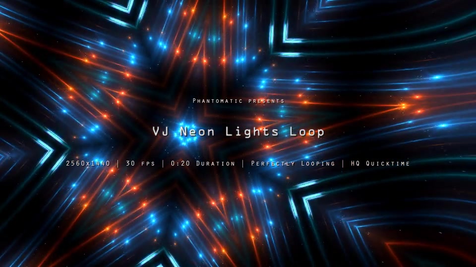 VJ Neon Lights 11 - Download Videohive 15852381