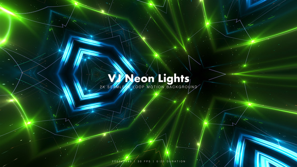 VJ Neon Lights 3 - Download Videohive 15008451