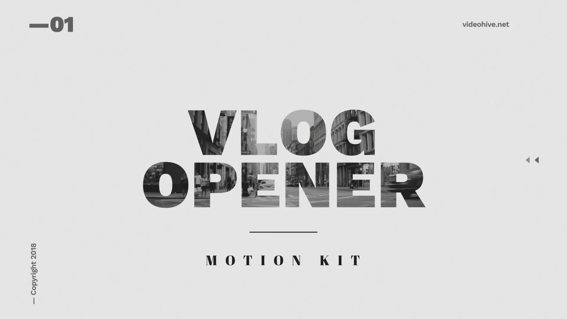 Vlog Opener Videohive 22778038 After Effects Image 1