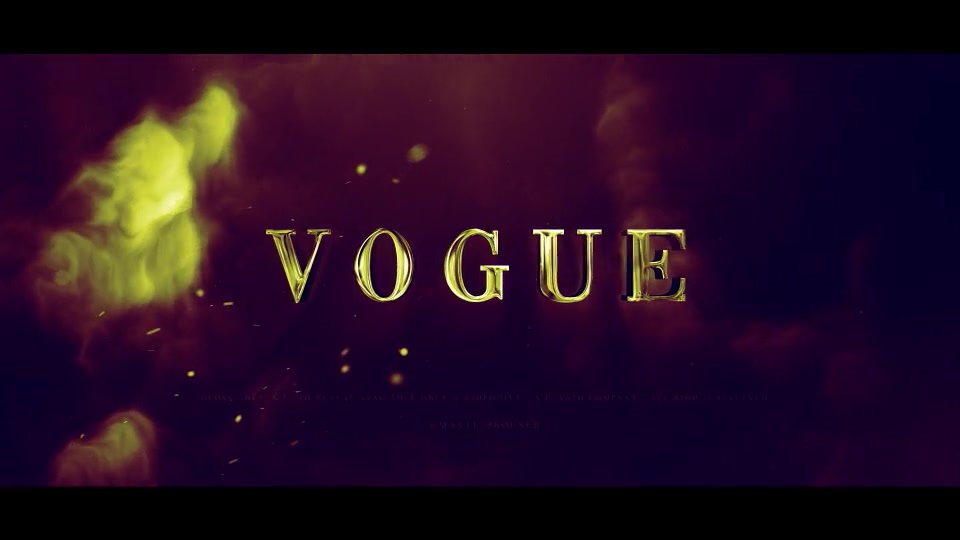 Vogue Logo Reveal Videohive 24494586 After Effects Image 10