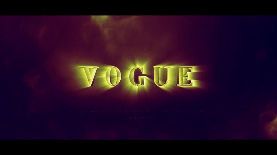 Vogue Logo Reveal Videohive 24494586 After Effects Image 9