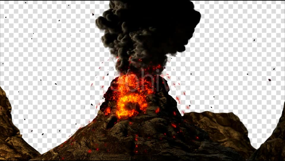Volcano Eruption Videohive 18503468 Motion Graphics Image 2