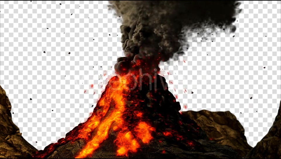 Volcano Eruption Videohive 18503468 Motion Graphics Image 4