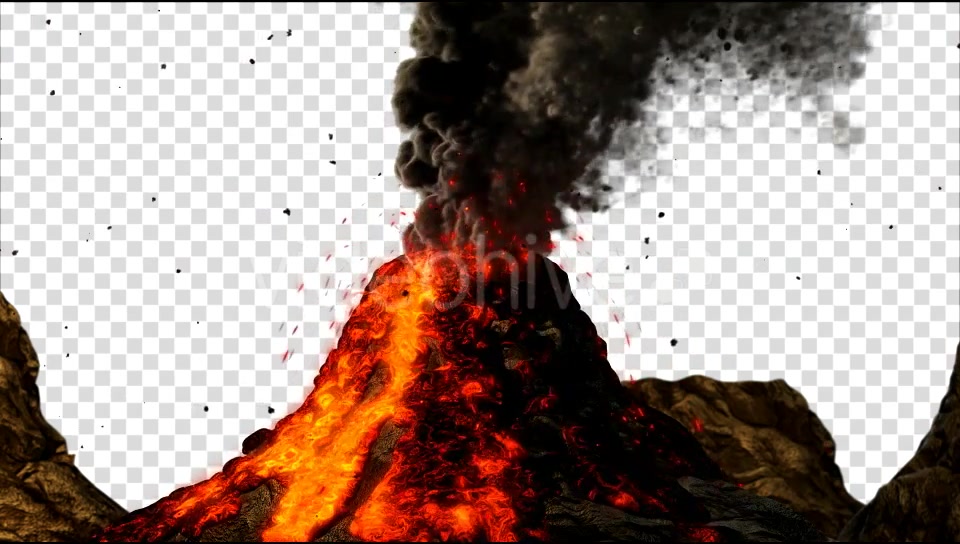 Volcano Eruption Videohive 18503468 Motion Graphics Image 5