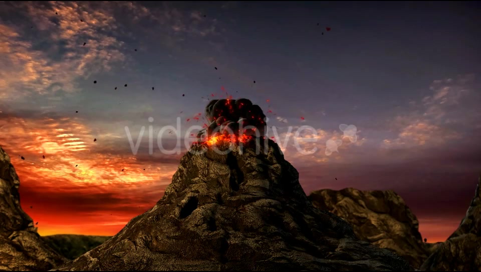 Volcano Eruption Videohive 18503468 Motion Graphics Image 6