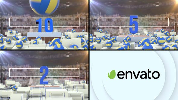 Volleyball Countdown - Videohive 35842819 Download