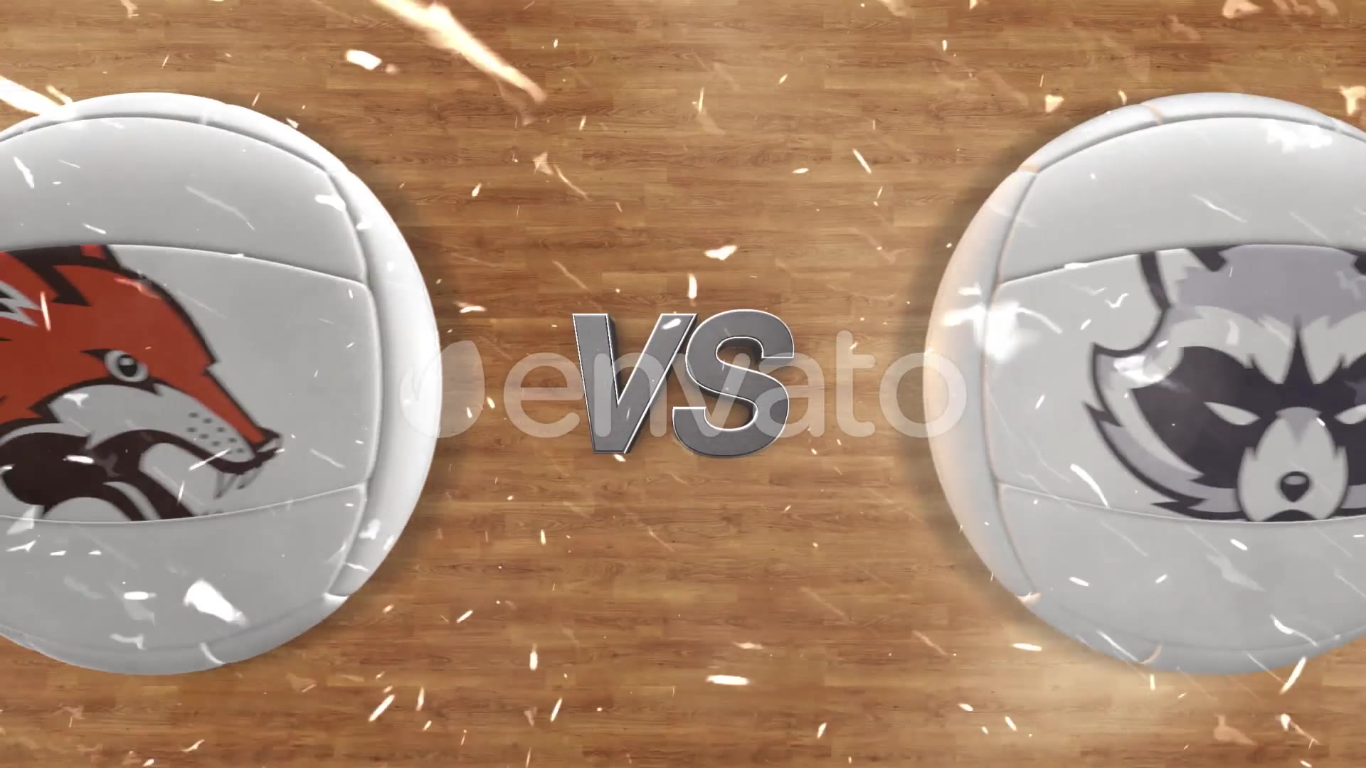 Volleyball Logo Reveal Videohive 34342259 After Effects Image 6