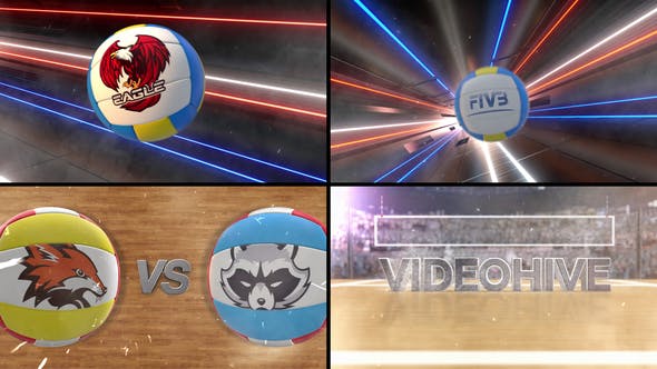 Volleyball Logo Reveal - Videohive 34342259 Download