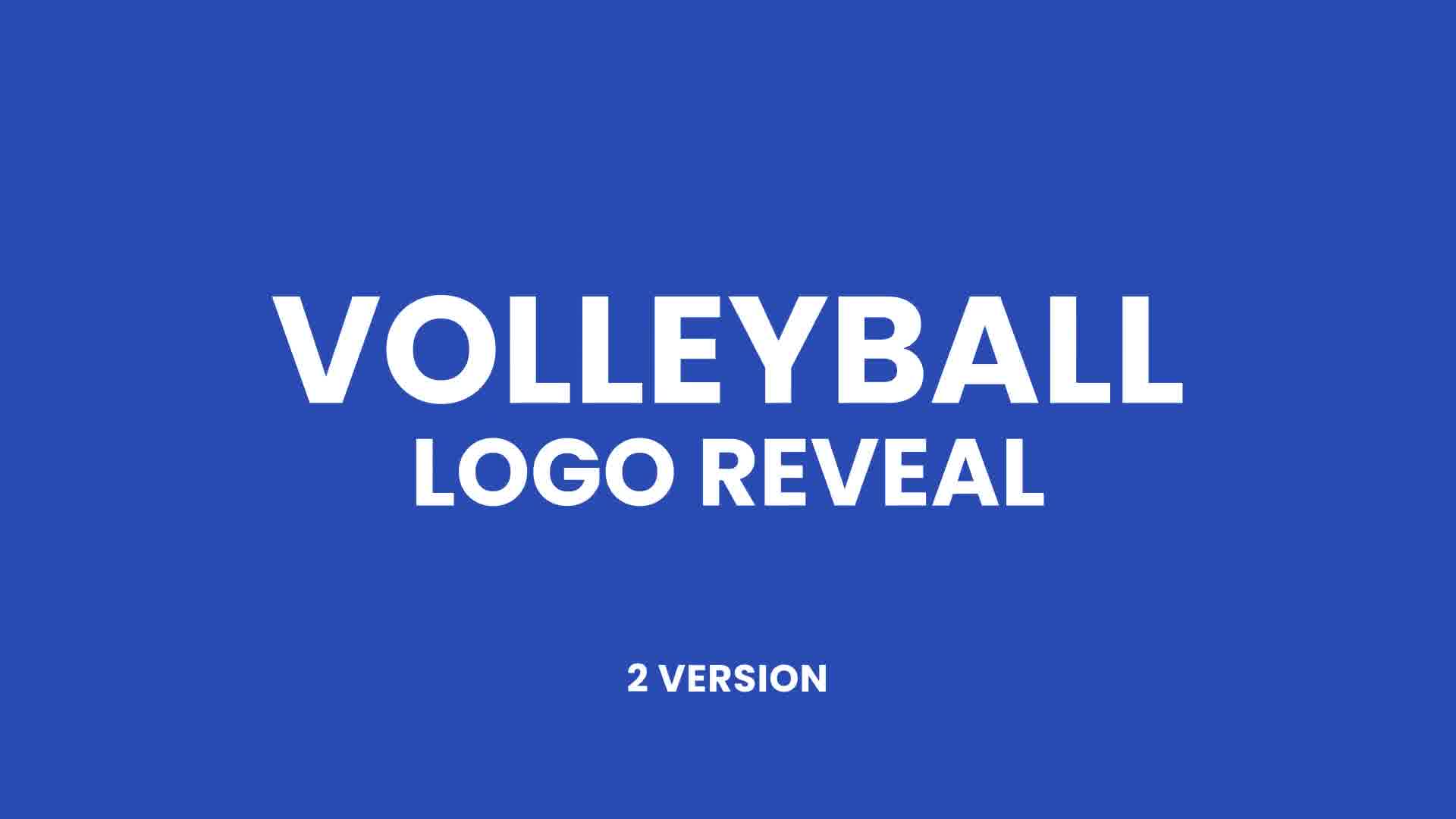 Volleyball Logo Reveal Videohive 38413736 After Effects Image 12