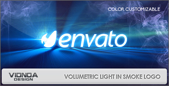 Volumetric Light In Smoke Logo - Download Videohive 8891322