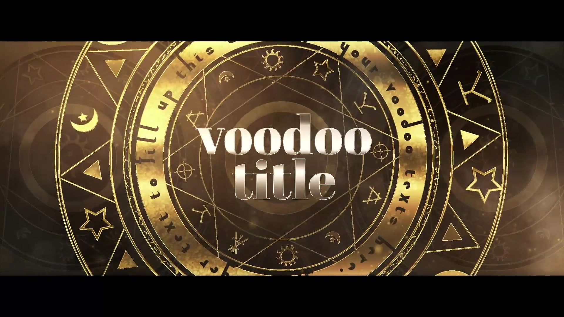 Voodoo Title Videohive 32973902 After Effects Image 3