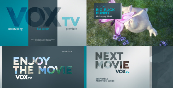 Vox Broadcast Pack - Download Videohive 9731581