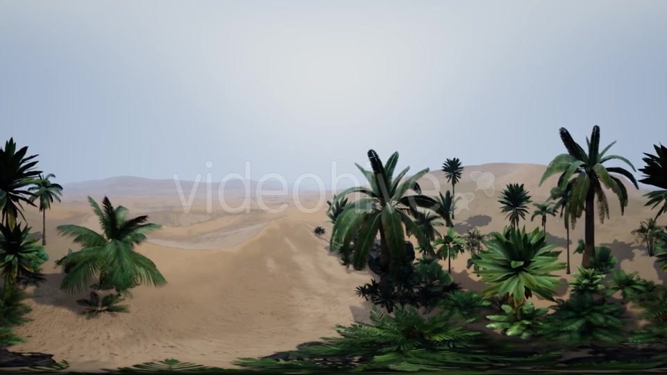 VR 360 Camera Moving Above Desert - Download Videohive 21535163