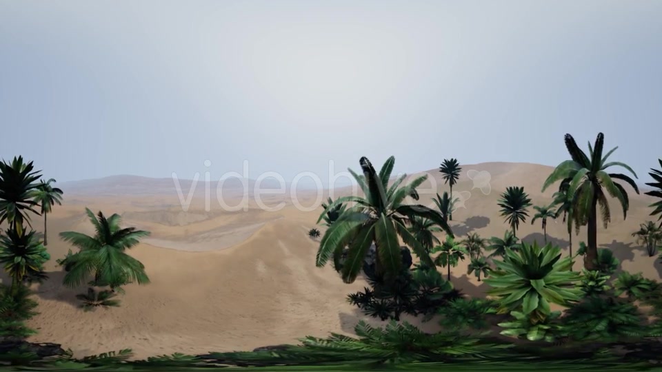 VR 360 Camera Moving Above Desert - Download Videohive 21535163