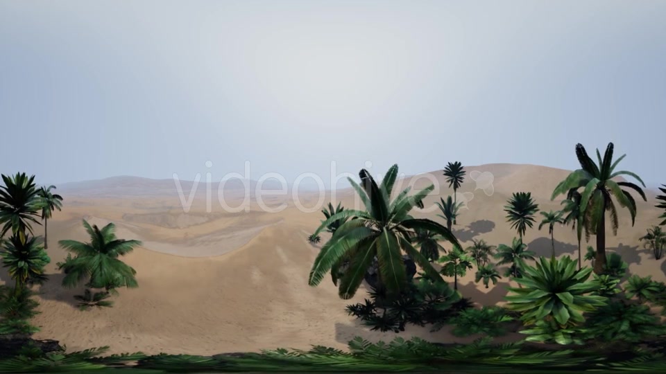 VR 360 Camera Moving Above Desert - Download Videohive 21535163