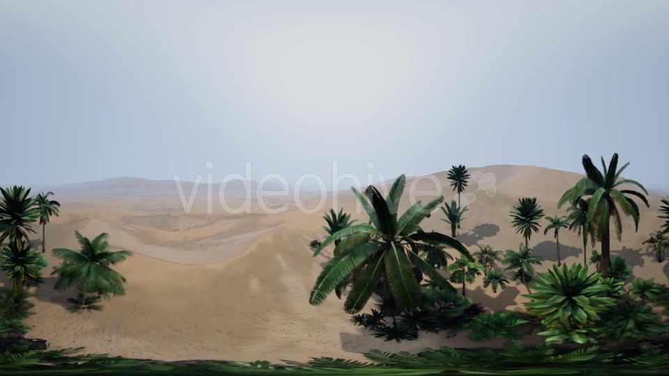 VR 360 Camera Moving Above Desert - Download Videohive 21535163