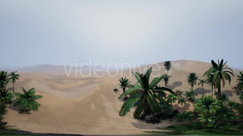 VR 360 Camera Moving Above Desert - Download Videohive 21535163