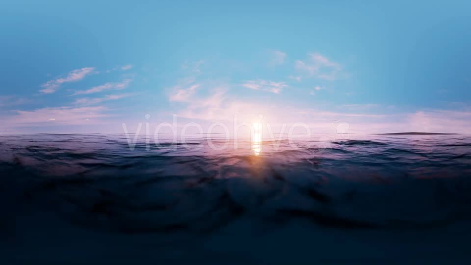 VR 360 Degree Panorama Ocean Sunset - Download Videohive 20470211