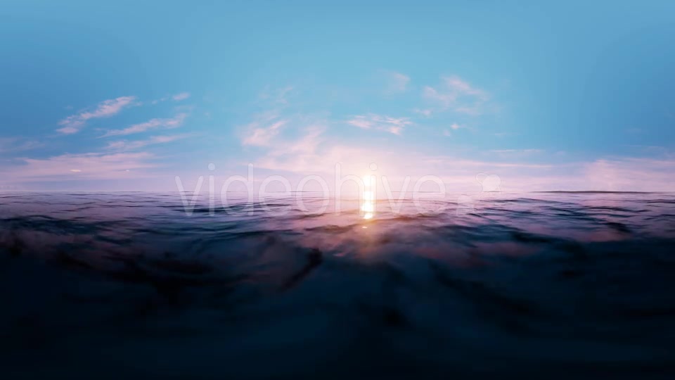 VR 360 Degree Panorama Ocean Sunset - Download Videohive 20470211