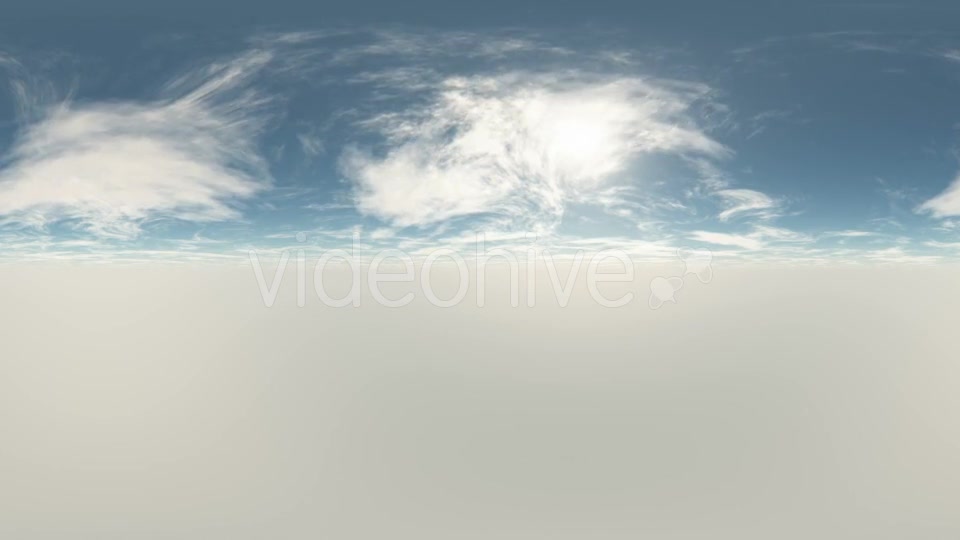 VR 360 Degree Panorama of Sky And Clouds Videohive 19560465 Motion Graphics Image 2